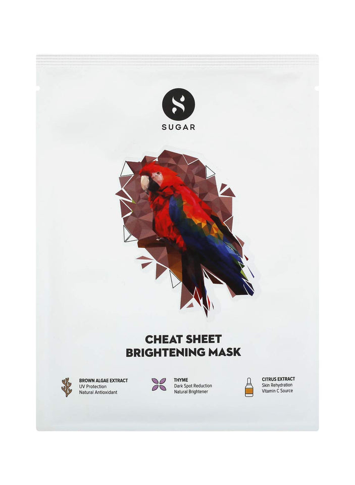SUGAR Cosmetics Cheat Sheet Brightening Mask