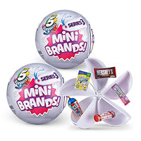 5 Surprise Mini Brands Series 3 Mystery Capsule Real Miniature Brands Collectible Toy by Zuru - 2 Pack (77187-S001)