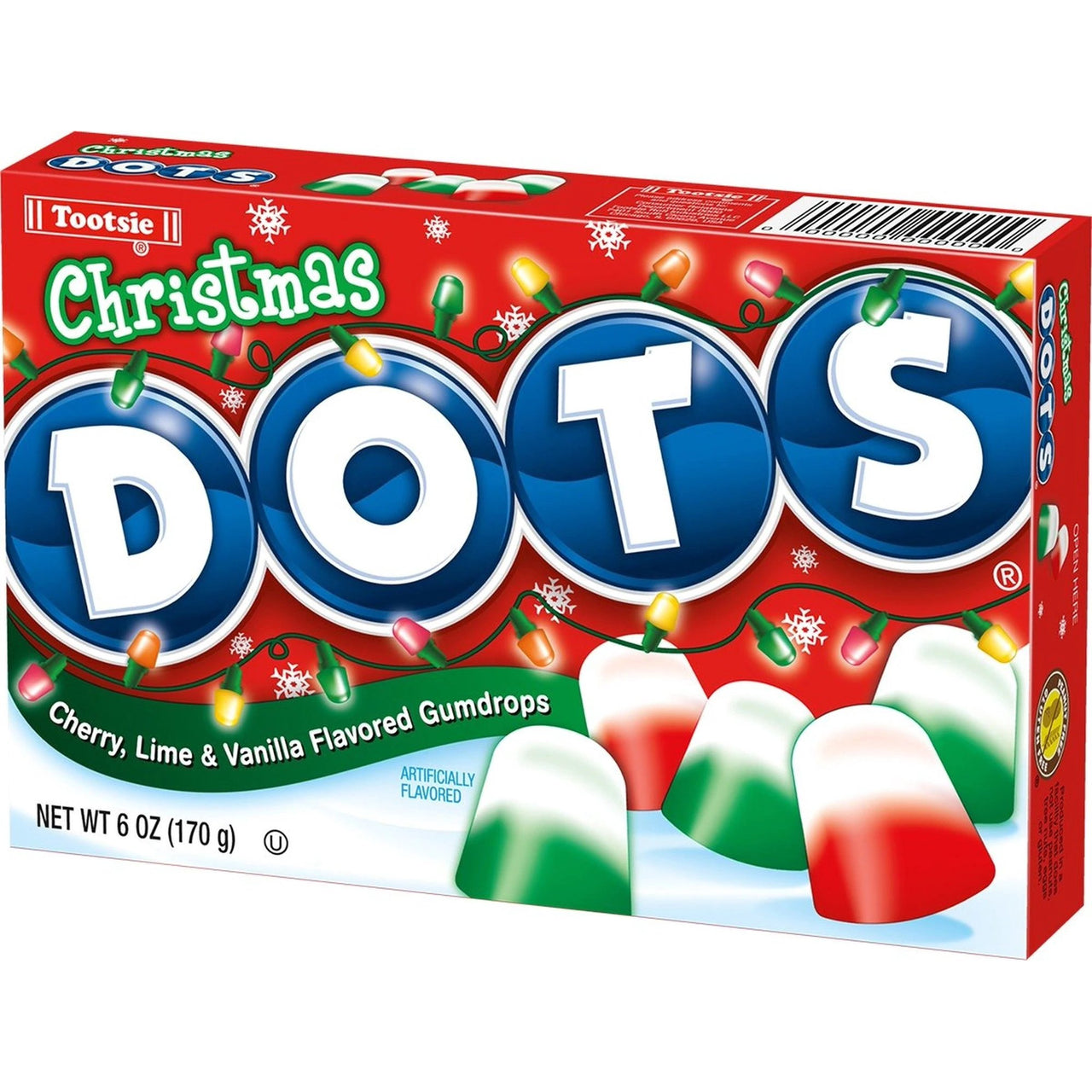 Christmas Dots Candy 6-Ounce Theater Box (2 Pack)
